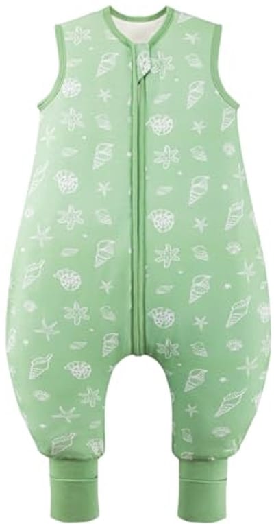 Zachte Bamboe Baby Slaapzak met Voeten - 2.5 Tog Herfst/Winter Slaapdeken voor Kinderen - XL