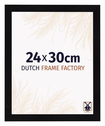 Fotolijst 24x30 cm - MDF - Zwart Hoogglans - Praag