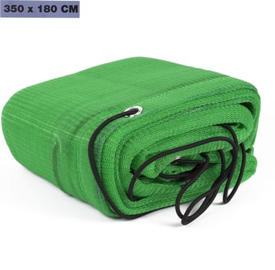 Benson Aanhangernet /aanhangwagen net - met elastiek - groen - 350 x 180 cm