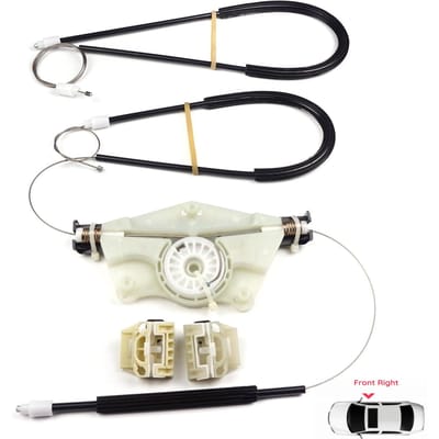 BWR519 Elektrische Raambedieningsregelaar Reparatieset Voor Rechts voor VW New Beetle C1 1C1 1997-2011 3-deurs Hatchback 1C0837656
