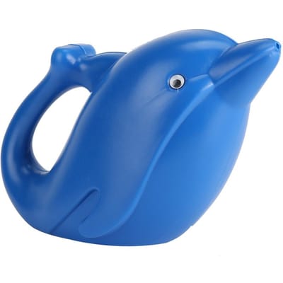 1200ml Buiten Kinderen Plastic Cartoon Dier Gieter Strand Speelgoed Tuinieren Spuitbus Blauw
