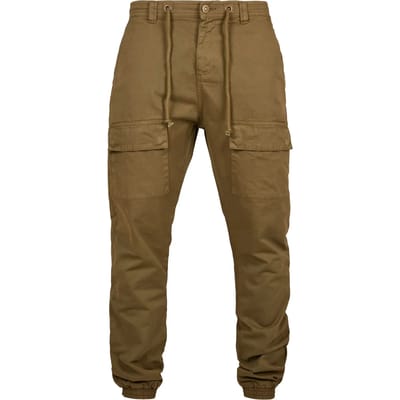 Urban Classics - Front Pocket Cargobroek - M - Groen