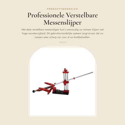 Dailygoods- Messenslijper Professioneel - Verstelbare Slijphoek - Snelle Slijper - Tweekoppige Klemming - Hoge Nauwkeurigheid - 360° Roterend Knooppunt - Slijpsysteem