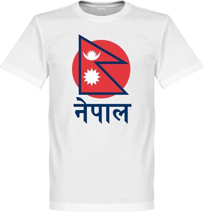 Nepal Flag T-Shirt - L