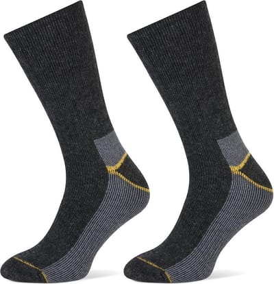 STAPP - 6-Pack - Thermo Werksokken - Extra Stevig - Stapp Yellow - Heren / Dames - antraciet - 47-50 - 4420