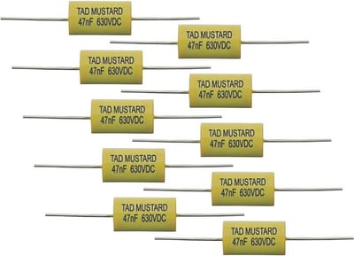 TAD VMC47/10  Mustard condensator 0.047 µF, 10-pack