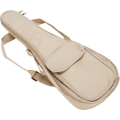 Sac Ukulélé 21 Pouces Tissu Oxford 600D Rembourrage Éponge 13mm Sac à Dos Ukulélé avec Poche et Côté