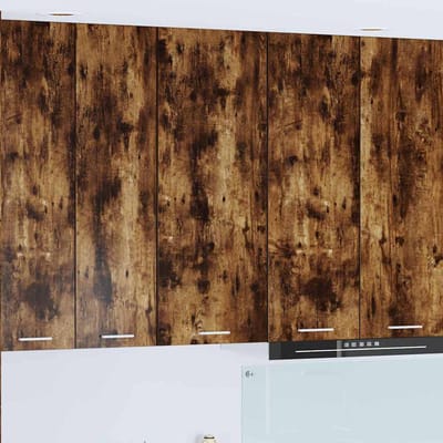 vidaXL - Hangkast - Rook - Eiken - 40 - x - 31 - x - 100 - cm - Bewerkt - hout