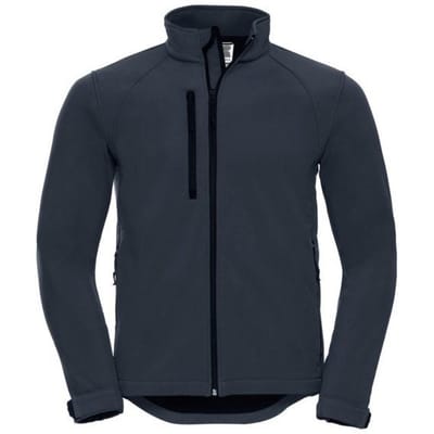 Russell Heren waterbestendig & winddicht Softshell-jasje (Franse marine)