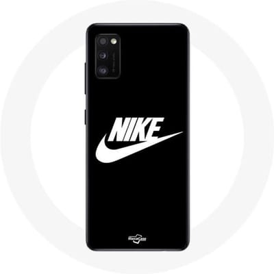 Coque pour Samsung Galaxy S20 plus Nike Logo blanc fond Noir