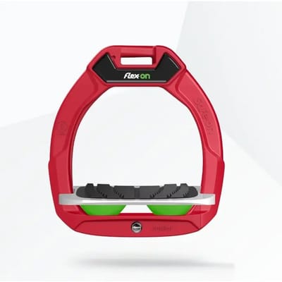 Veiligheidssportstijgers Ingeluigd Grip Rood/Grijs/Groen kind Flex-On Safe-On