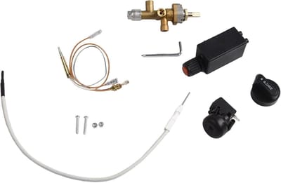 Terrasverwarmer Onderdelen - Reparatieset Veiligheid - Buiten Verwarmen - Automatische Uitschakeling - 7 Delig - Zilver