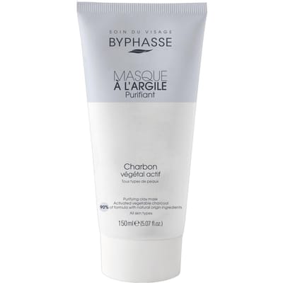 Byphasse, Byphasse, Houtskool, Zuiverend, Kleimasker, 150 ml