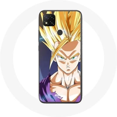 Xiaomi Redmi 9C hoesje Manga Dragon Ball Goku boos gezicht