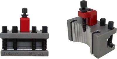 Stalen Houder Prisma - Draaistaalhouder Bevestiging - Ronde Draaistaal Spannen - Systeem Multifix Maat Aa - 12 mm Diameter - Metaal