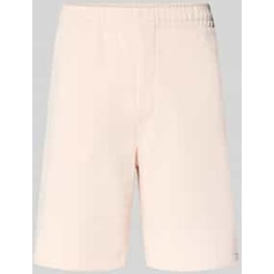 Regular fit korte broek van katoenmix '