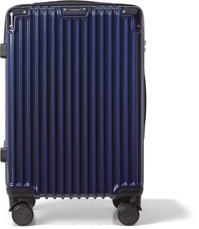 Voyagoux® - Handbagage Reiskoffer - 38L - Koffers - Trolley - Reiskoffer met wielen – Donkerblauw