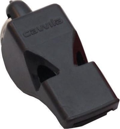 Cawila Classic Scheidsrechtersfluit Zwart