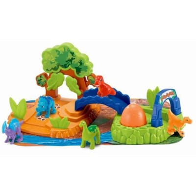 Super Duper Dinosaur Adventure dinospeelset met 5 dino's Leerzame spellen Speelsets