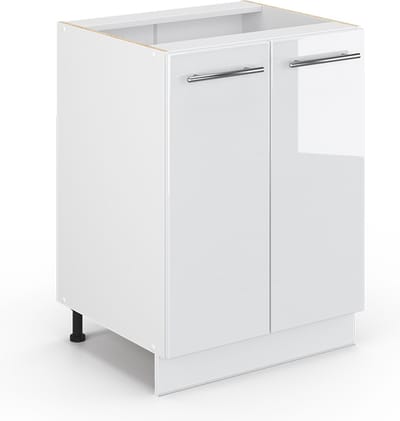 Vicco Fame-Line Halfhoge kast – 60 x 82 cm zonder werkblad Wit Hoogglans