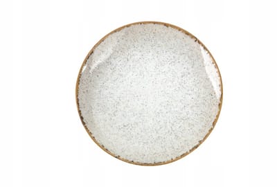 Lubiana Reactief Gehakt Dessertbord 20,5 cm - Porselein, Vaatwasserbestendig