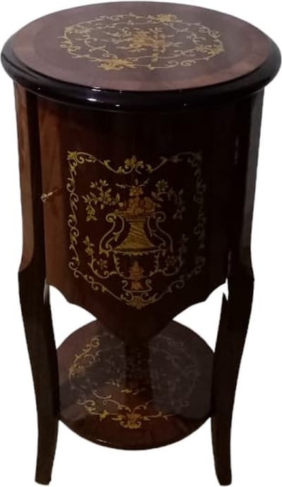 Barok rond bijzettafeltje