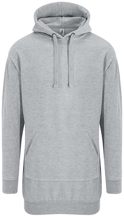 Just Hoods Hoodie Dress JH015 - Heather Grey - M