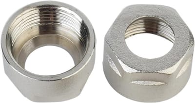 Thermostaatventiel set voor radiator met schroefverbinding en vorstbescherming