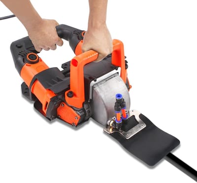 Elektrische Muurfrees - Sleufmachine Beton - Snel Sleuven Frezen - Water en Stof Dicht - 5200 Watt 10500 Tpm