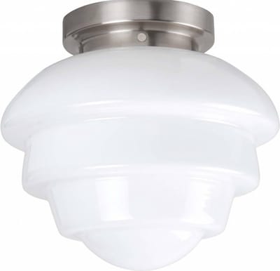 Plafondlamp artdeco schoollamp 25cm