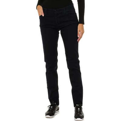 Lange skinny broek voor dames 6X5J28-5DZFZ