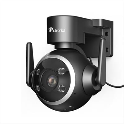 Ctronics Bewakingscamera voor buiten, wifi, automatische tracking, 1080p IP-camera voor buiten, met 30 m kleurennachtzicht, pc-afstandsbediening, 24/7 cloud/NVR/NAS, humanoïde detectie (1)