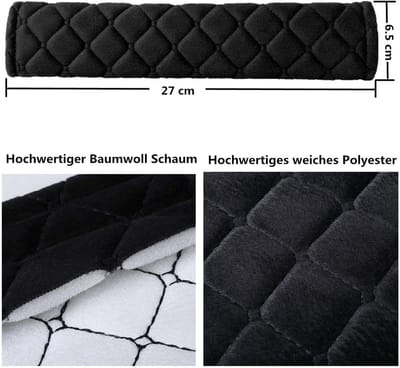 Comfortabele Gordelkussens voor Auto Veilige Riembeschermers Set van 2 Zachte Fluweel