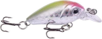 Vis Aas - Kunstaas Wobbler - Vissen Vangen - Natuurgetrouwe Beweging - 4.5 cm 4g - Veelkleurig