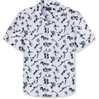 OLYMP Casual Overhemd, Regular Fit, reverskraag, Wit