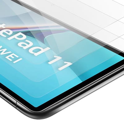 Cadorabo 3x Screenprotector geschikt voor Huawei MatePad 11 (10.95 Zoll) in KRISTALHELDER - Getemperd Pantser Film (Tempered) Display beschermend glas in 9H hardheid met 3D Touch