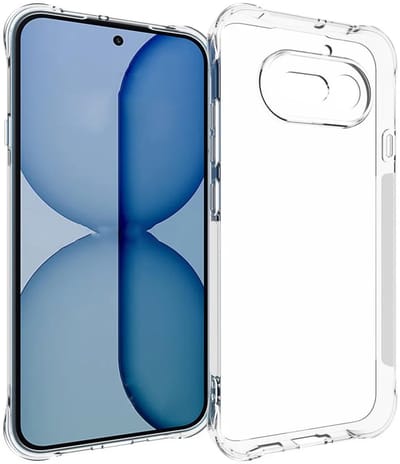 Hoesje geschikt voor Nothing Phone (4a) - Phonesta Pure Shockproof Silicone Back Cover - Transparant