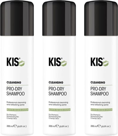 KIS - Pro Dry Shampoo - 3 x 200ml