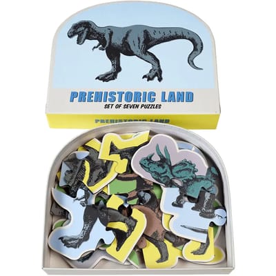 Set van zeven puzzels Rex London Prehistoric Land