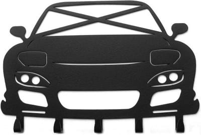 Sleutelhouder Mazda - RX7 - Sleutelrekje - kapstok - M - drift - race - hoge kwaliteit - REYHS - design - handig - stoer