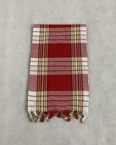 Romana Products Classic Hamamdoek - Baddoek - Strandlaken - Saunalaken - 80 x 175 cm - Rood