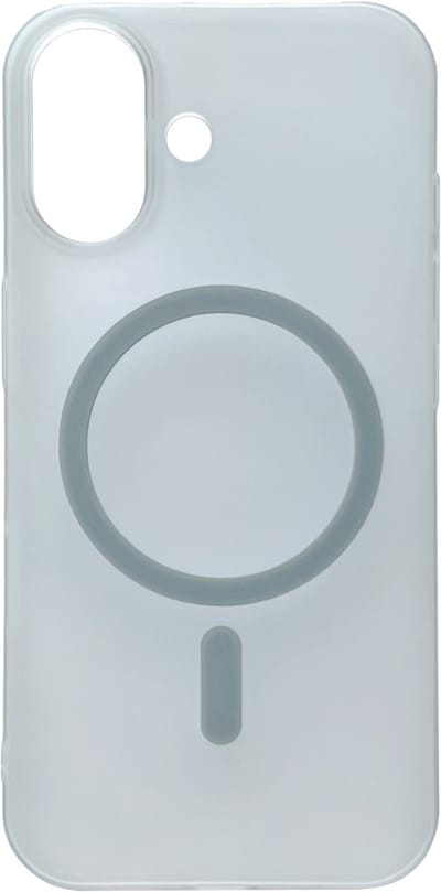Casemania Hoesje Geschikt voor Apple iPhone 17 - Grijs - Frosted Matte Hardcase Geschikt voor MagSafe - Slim Fit Anti-Fingerprint Back Cover - Draadloos Oplaadbare Telefoonhoesje