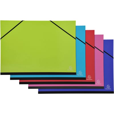 Exacompta IDERAMA® tekenmap met elastiek - 29,7x42cm voor A3 formaat - Geassorteerd - 25729E
