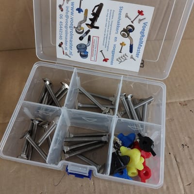 Voegrolmaster opbergdoos Groot voor voegpennen