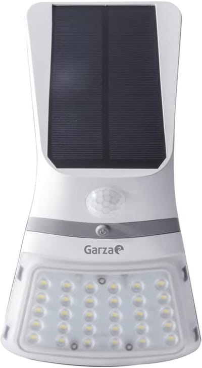 Solar LED Buitenlamp met Schemer- en Bewegingssensor 3.5W 430 Lumen Wit