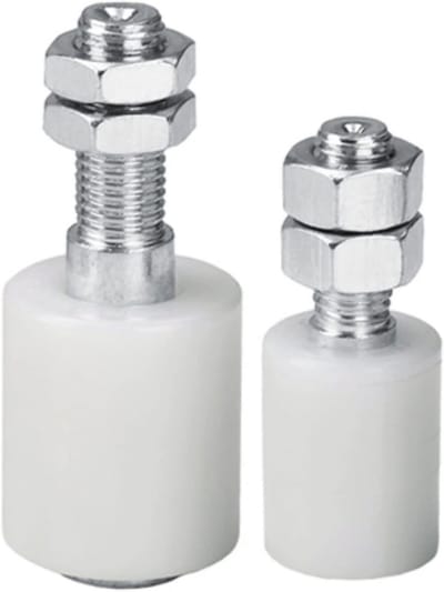 Industriële Nylon Wielen voor Schuifdeuren | 40 x 60 cm | 4 Stuks | Ideaal voor Elektrische Deuren, Transportbanden en Hefwagens