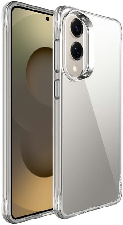 Coverup Hoesje - Geschikt voor Samsung Galaxy S25 Edge Hoesje - Coverup Transparant TPU Back Cover - Transparant