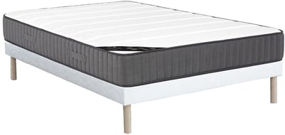 Vente-unique Set bedbodem + hybride matras met pocketveren AUDACE van PALACIO - Dikte 26 cm - 140 x 190 cm