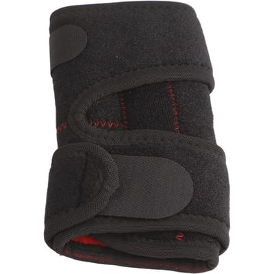 Attelle de soutien de coude ergonomique respirante améliore la douleur attelle de coude de sport réglable pour hommes femmes black