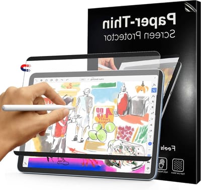 Magnetische Feel-Paper Screen Protector voor iPad Air en iPad Pro - Herbruikbare, Verwijderbare en Antireflecterende Film voor 10.9 inch en 11 inch Tablets